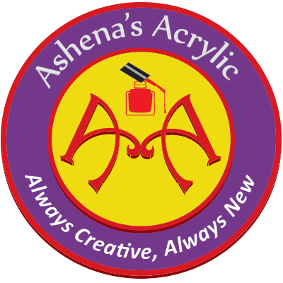 Ashena's Acrylic Logo