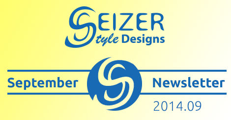 SeizerStyle Designs Newsletter: September 2014