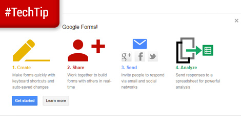Tech Tip: Gather data with Google Forms