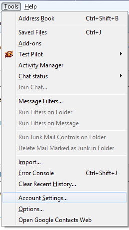 Email Signature Thunderbird 1